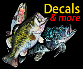 fish vinyl decals fishing